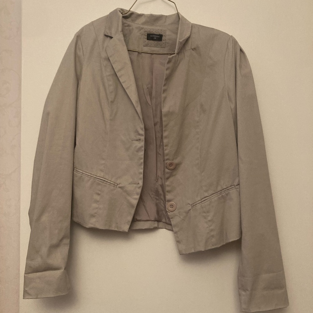 Bershka Tan Blazer L(30)